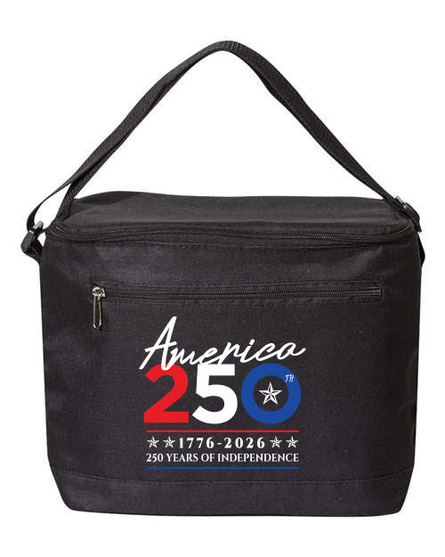 America 250th Cooler Bag • 1776–2026 Commemorative • 12-Can Insulated Cooler