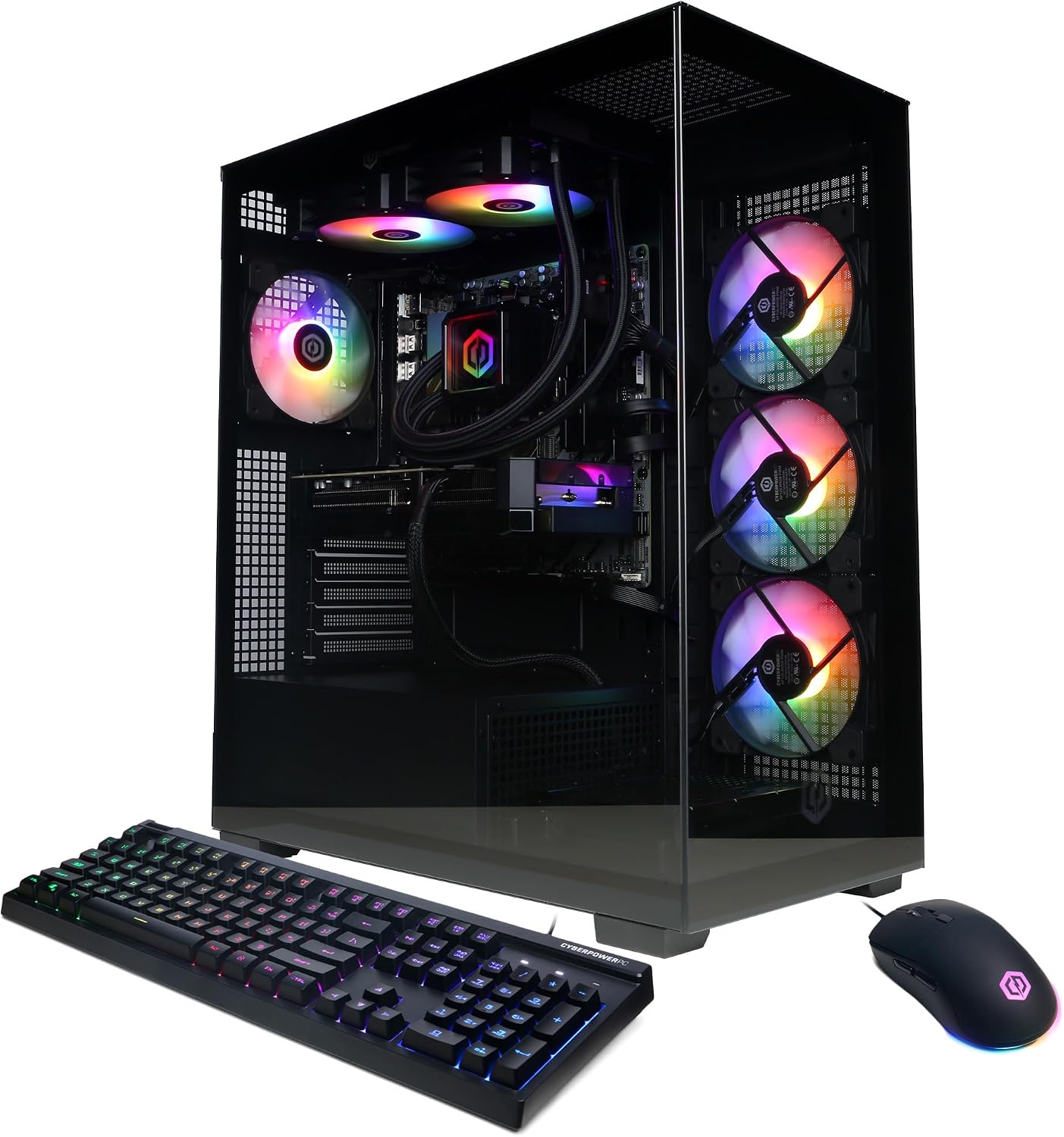 Gaming PC • Windows 11 • Ryzen 7 9800X3D • RTX 5070 Ti 16GB Graphics • 32GB DDR5 • 2TB NVMe