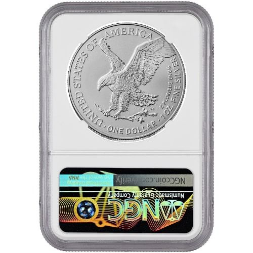 2026 American Silver Eagle NGC MS70 First Day of Issue | 1 oz Silver